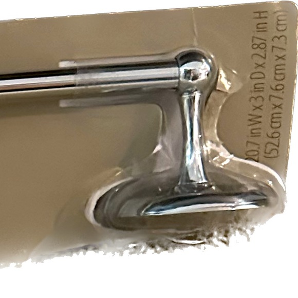 CHAPTER 18” TOWEL BAR PART REPLACEMENT TOALLERO DE 45.7 CM CHROME FINISH 167146C - Picture 4 of 5